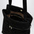 Tote du Jour Tasche aus schwarzem Wildleder