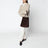 Tote du Jour bag in Dark Brown suede