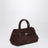 Borsa Le Cambon 25 marrone scura in suede