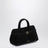 Le Cambon 25 black suede bag
