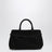 Le Cambon 25 black suede bag