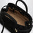 Le Cambon 25 black suede bag