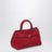 Le Cambon 25 red suede bag