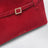 Le Cambon 25 red suede bag