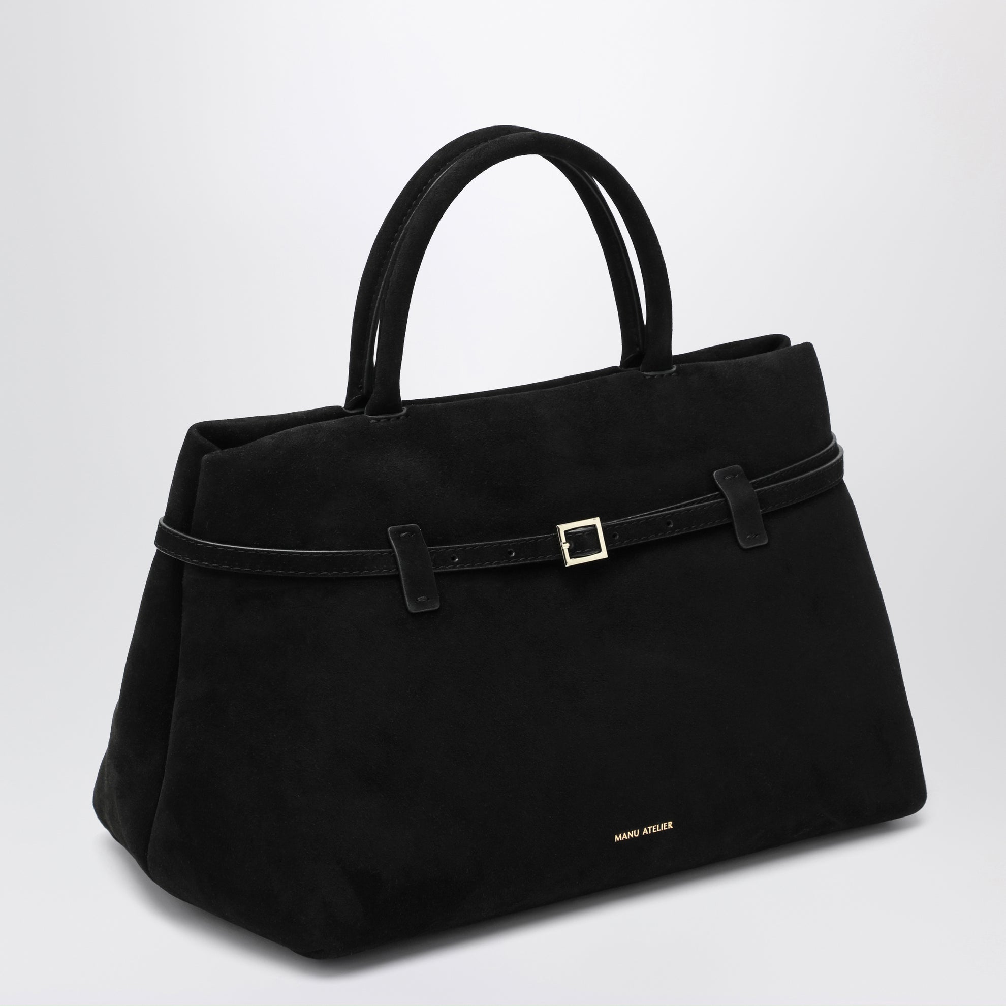 Borsa Le Cambon 35 in suede nera