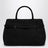 Borsa Le Cambon 35 in suede nera