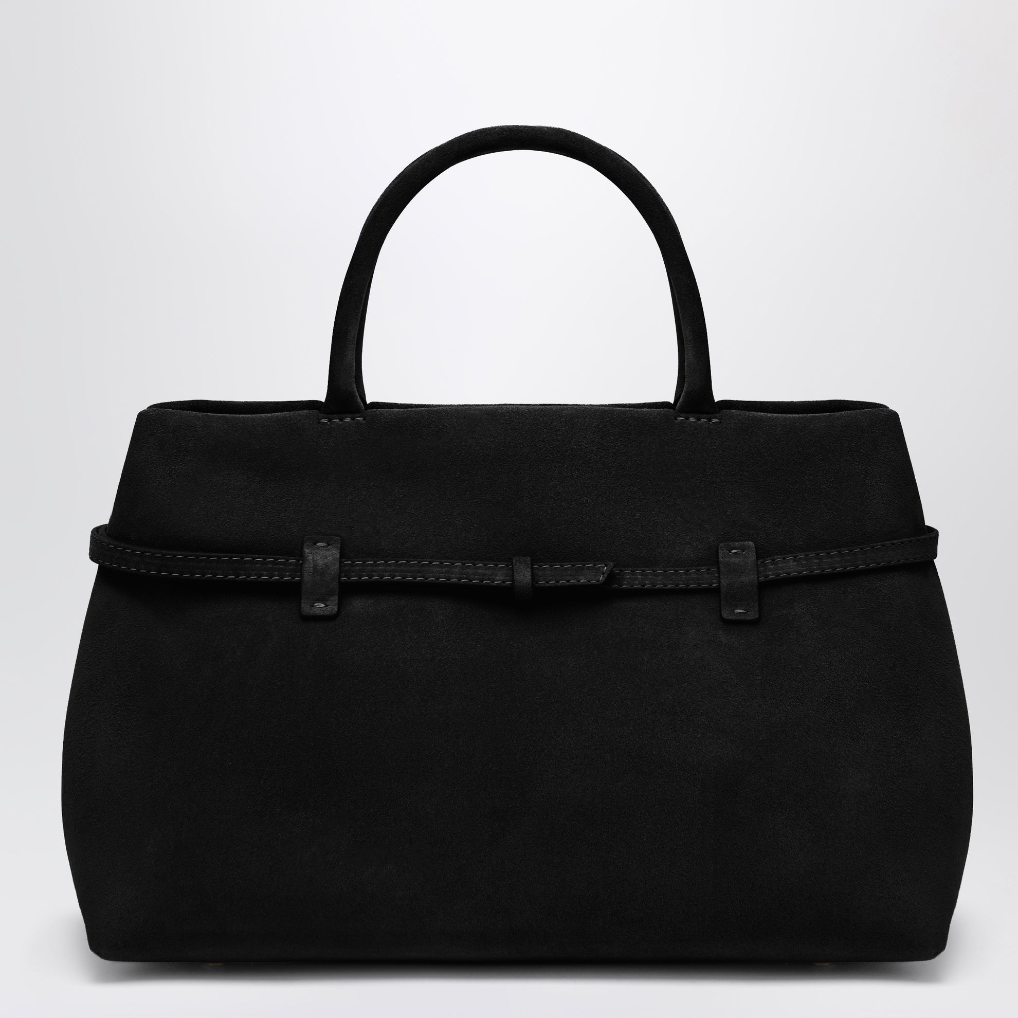 Borsa Le Cambon 35 in suede nera