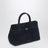 Le Cambon 35 dark blue suede bag