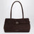 Le Cambon East West Tasche aus dunkelbraunem Wildleder