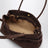 Le Cambon East West Tasche aus dunkelbraunem Wildleder