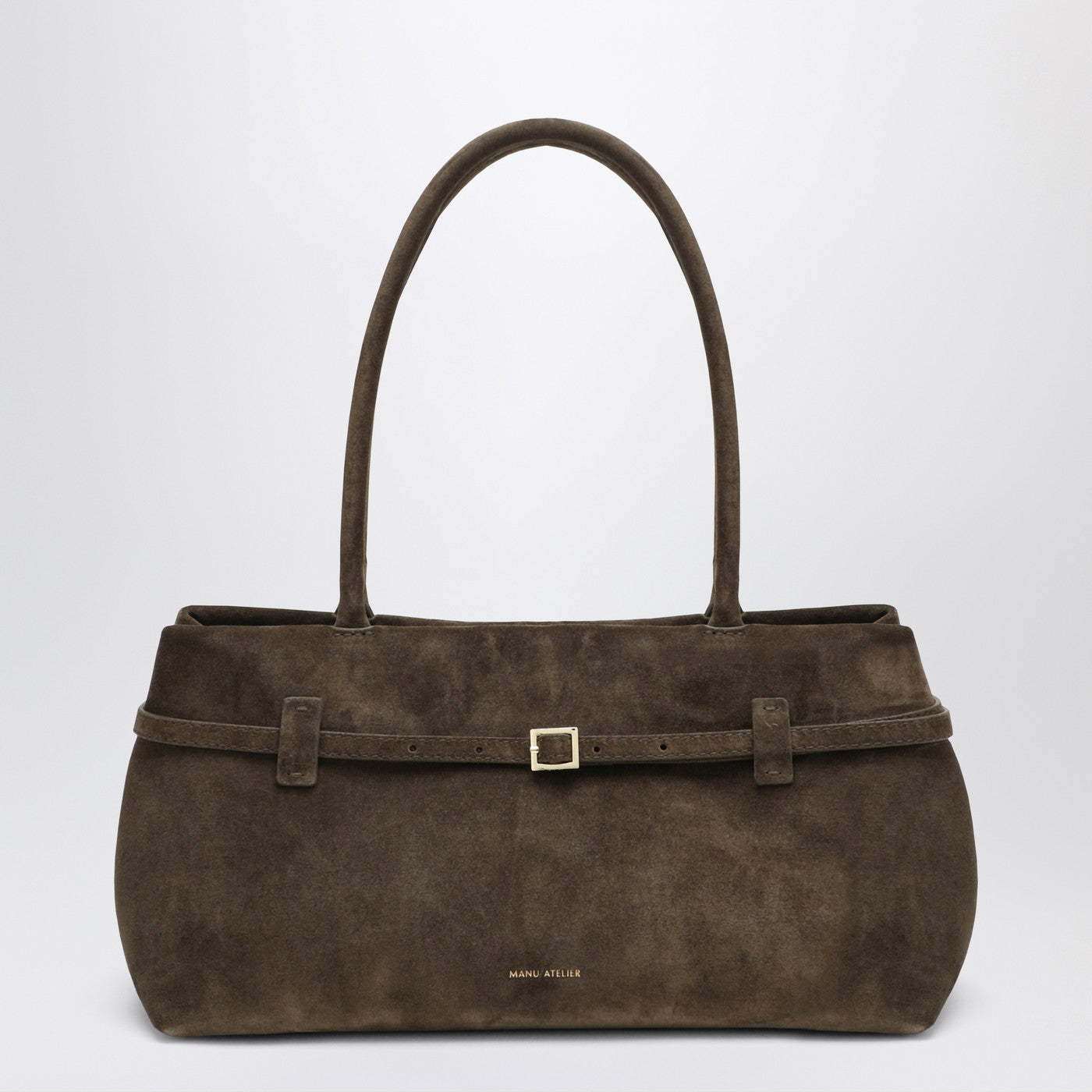 Le Cambon East West Tobacco Wildledertasche