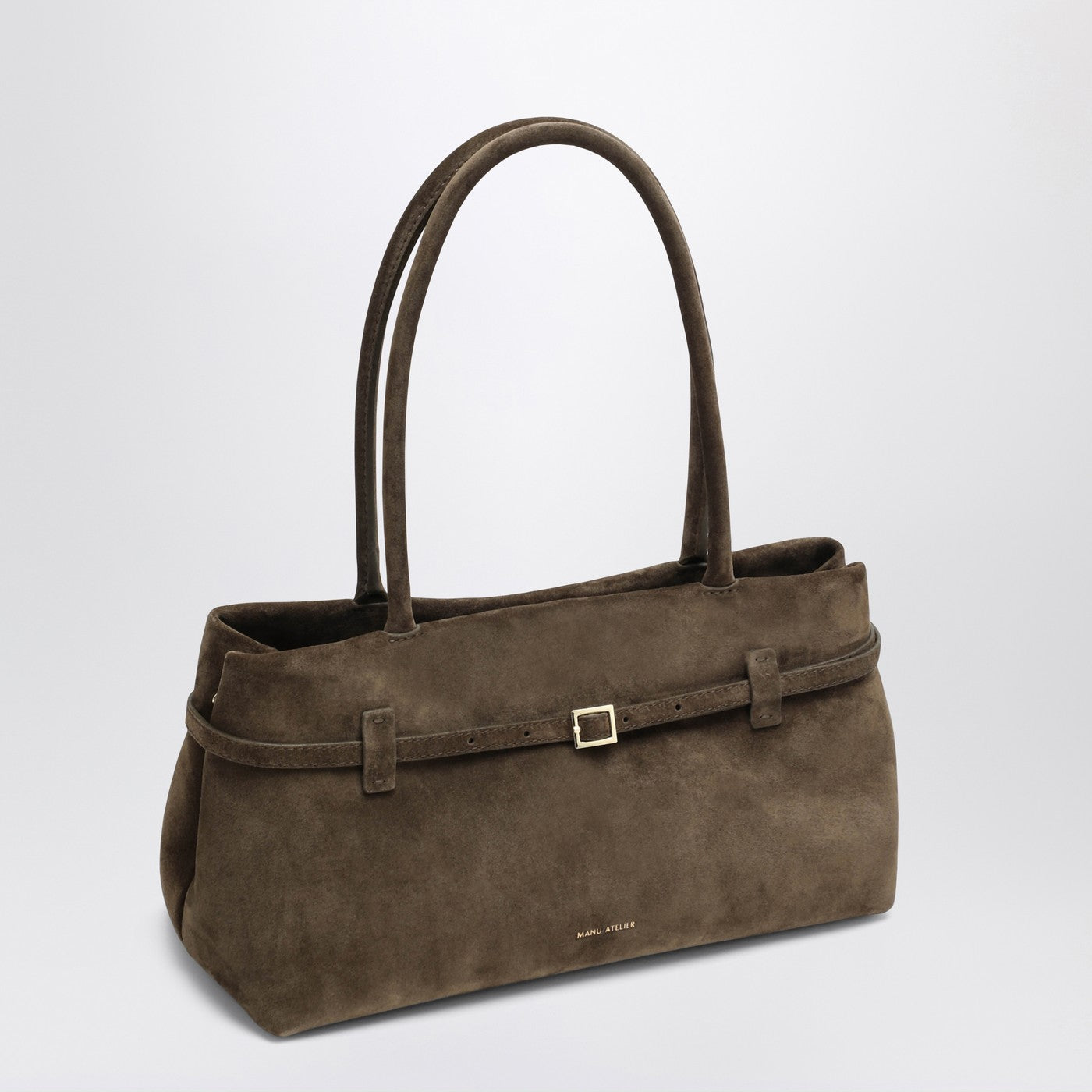 Le Cambon East West Tobacco Wildledertasche