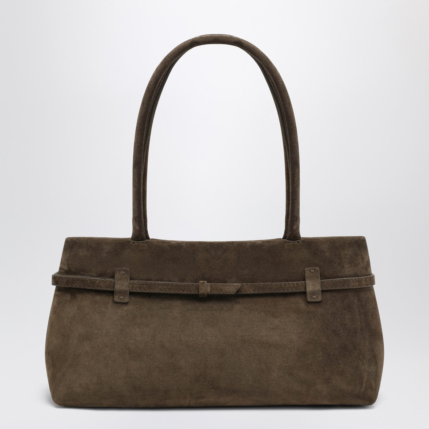Le Cambon East West Tobacco Wildledertasche