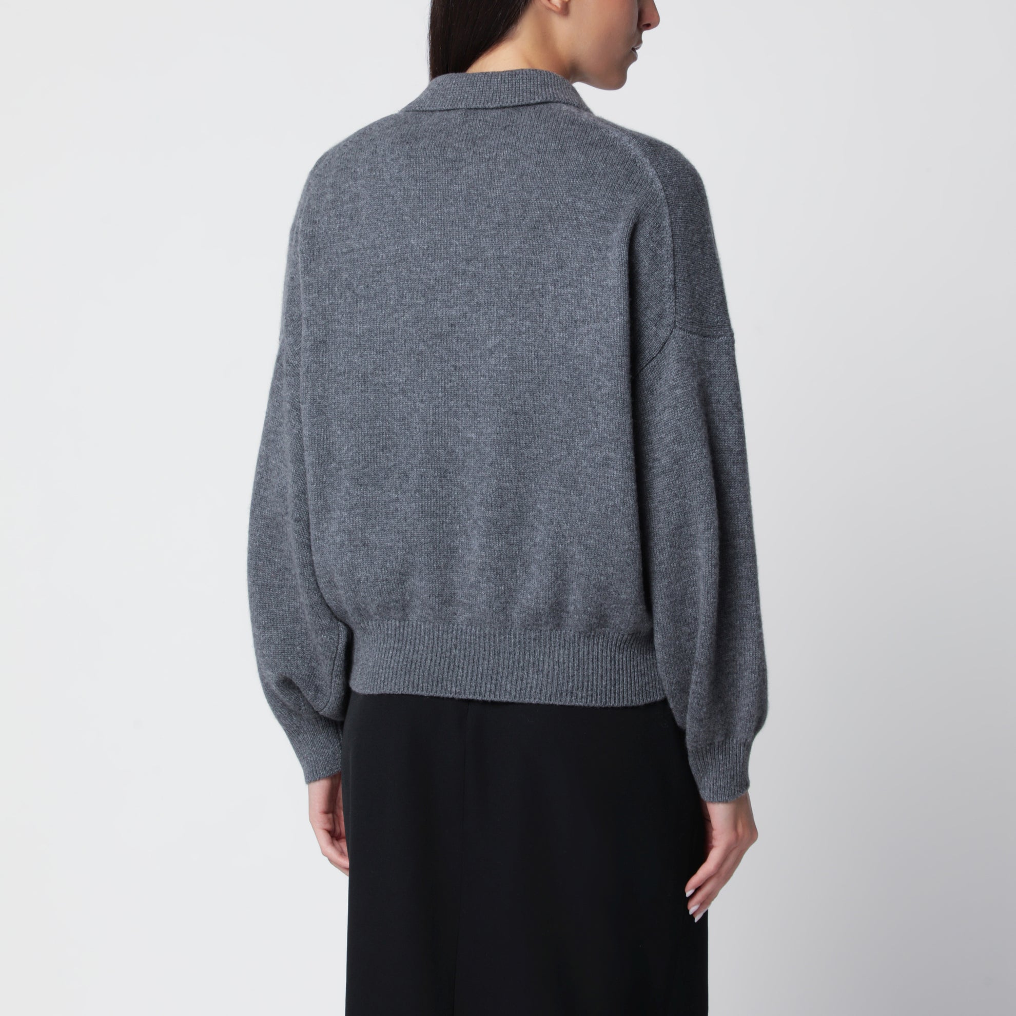 Pull Etta en cachemire coloris graphite