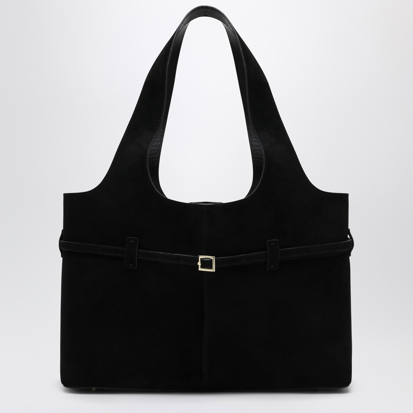 Borsa Cambon Cabas nera in suede