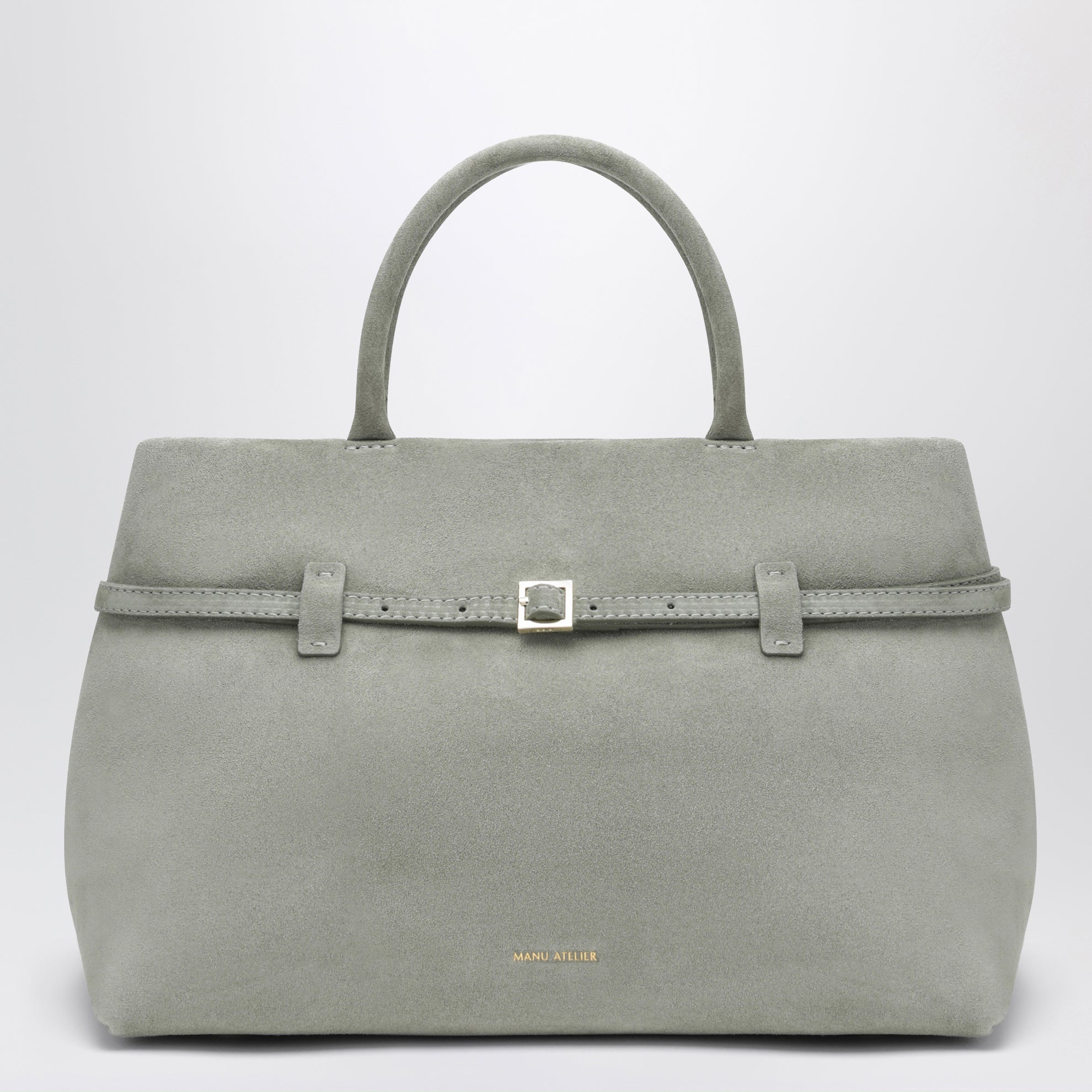 Le Cambon 35 Tasche aus Wildleder in Pepe Green