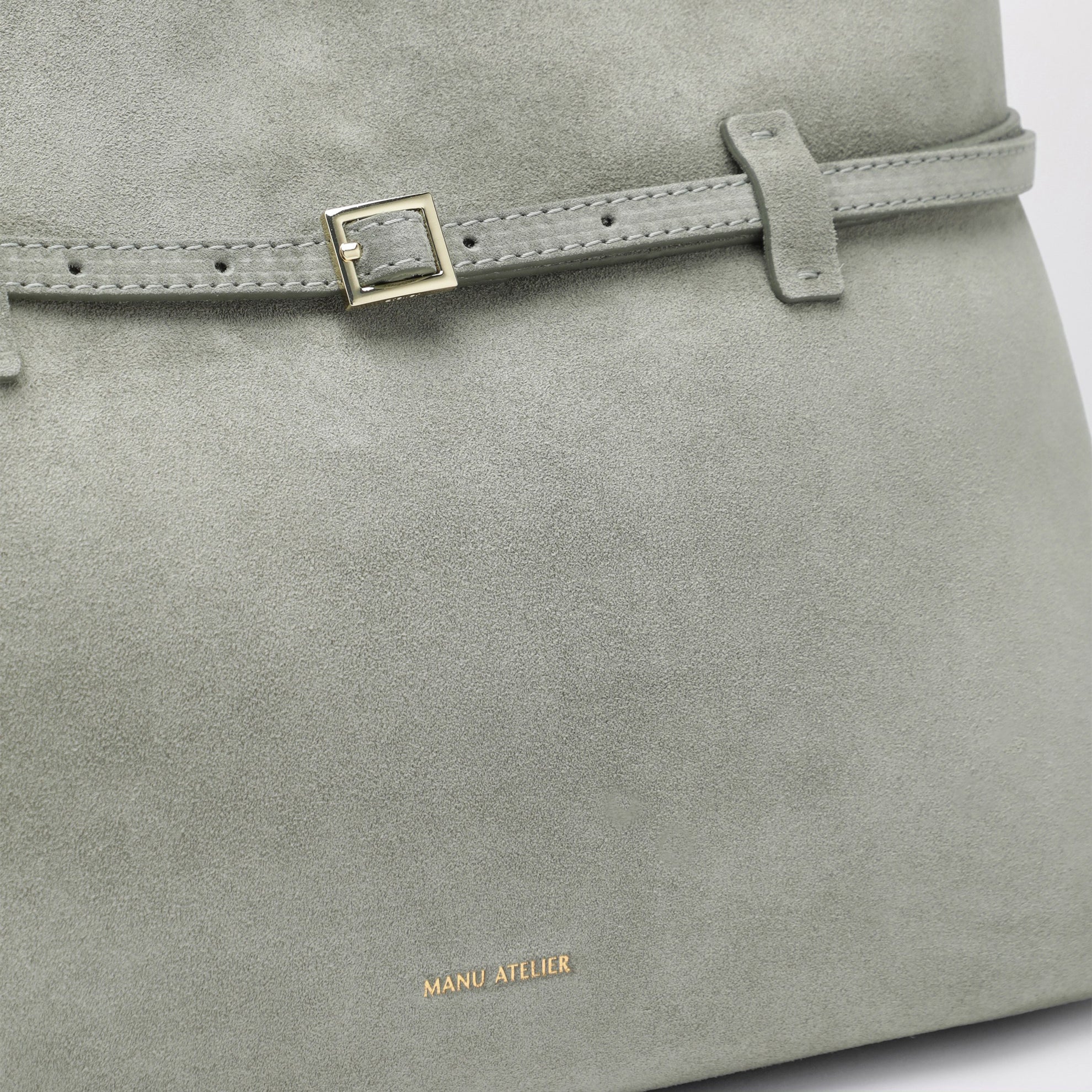 Le Cambon 35 Tasche aus Wildleder in Pepe Green