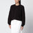 Cardigan a trecce marrone in cashmere
