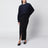 Navy cable-knit Amabel cashmere-silk sweater