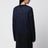 Navy cable-knit Amabel cashmere-silk sweater