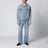 Jacke aus hellblauem Denim mit Vintage-Effekt