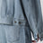 Veste en denim bleu clair effet vintage
