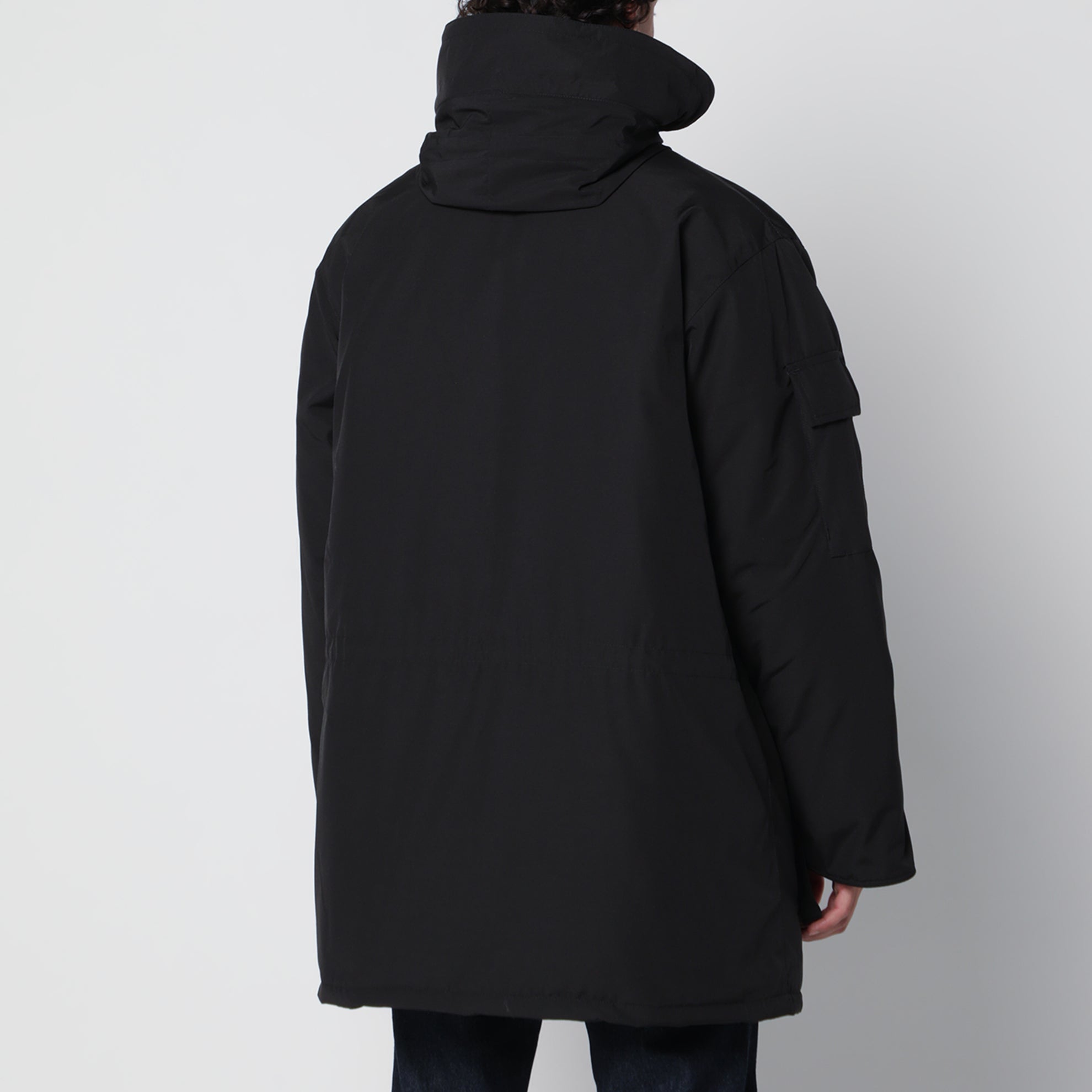 Expedition parka in black Arctic Tech