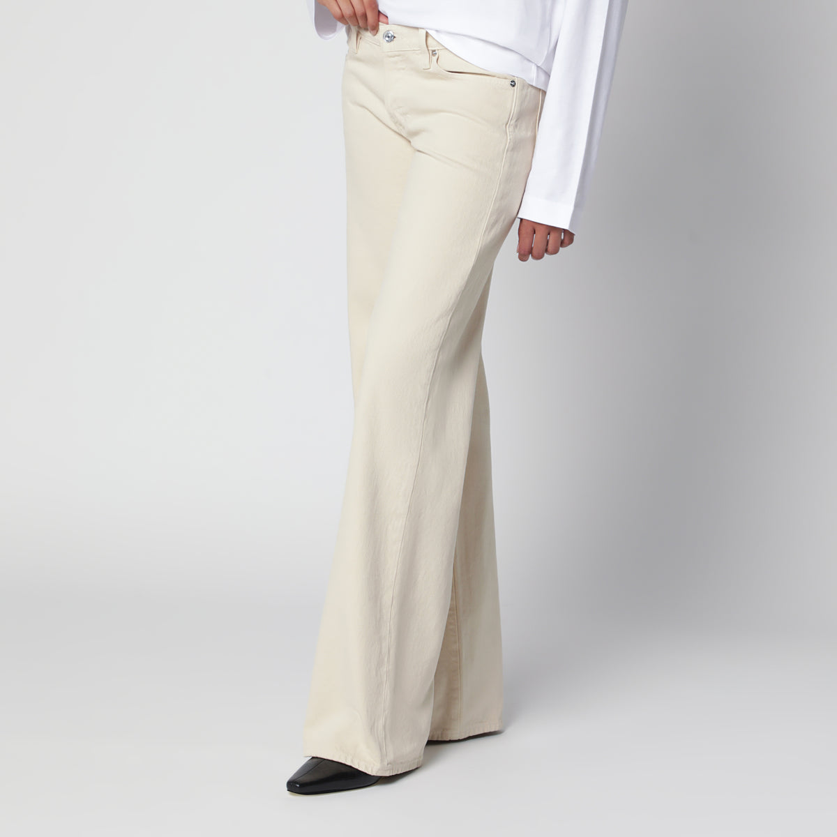Jean The Gray Cappuccino en coton