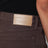 Jeans The Gray color espresso in cotone
