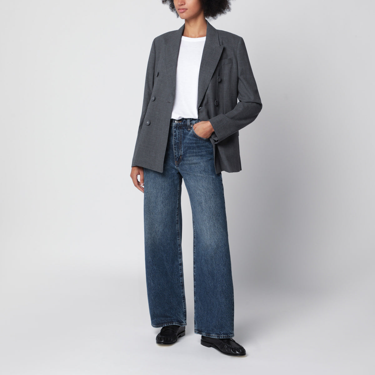 The Bow jeans in Obscura