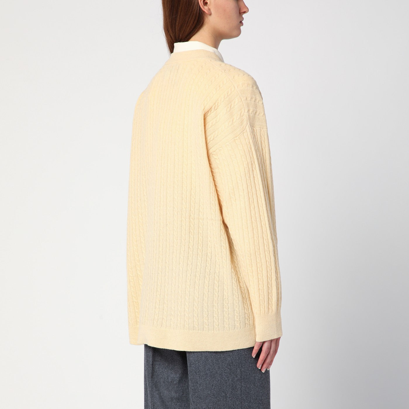 Light yellow Como over pullover