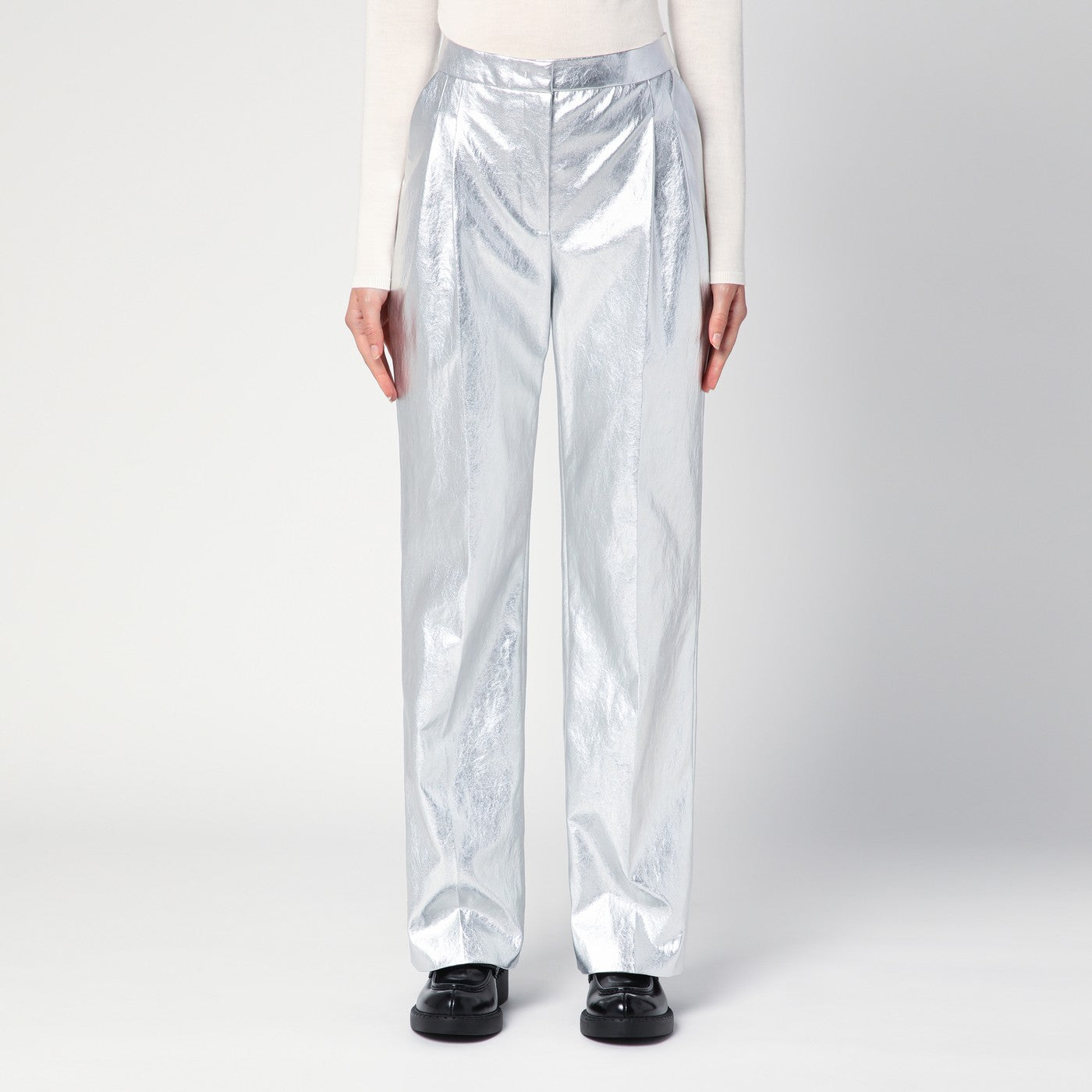 Silver Andy wide trousers