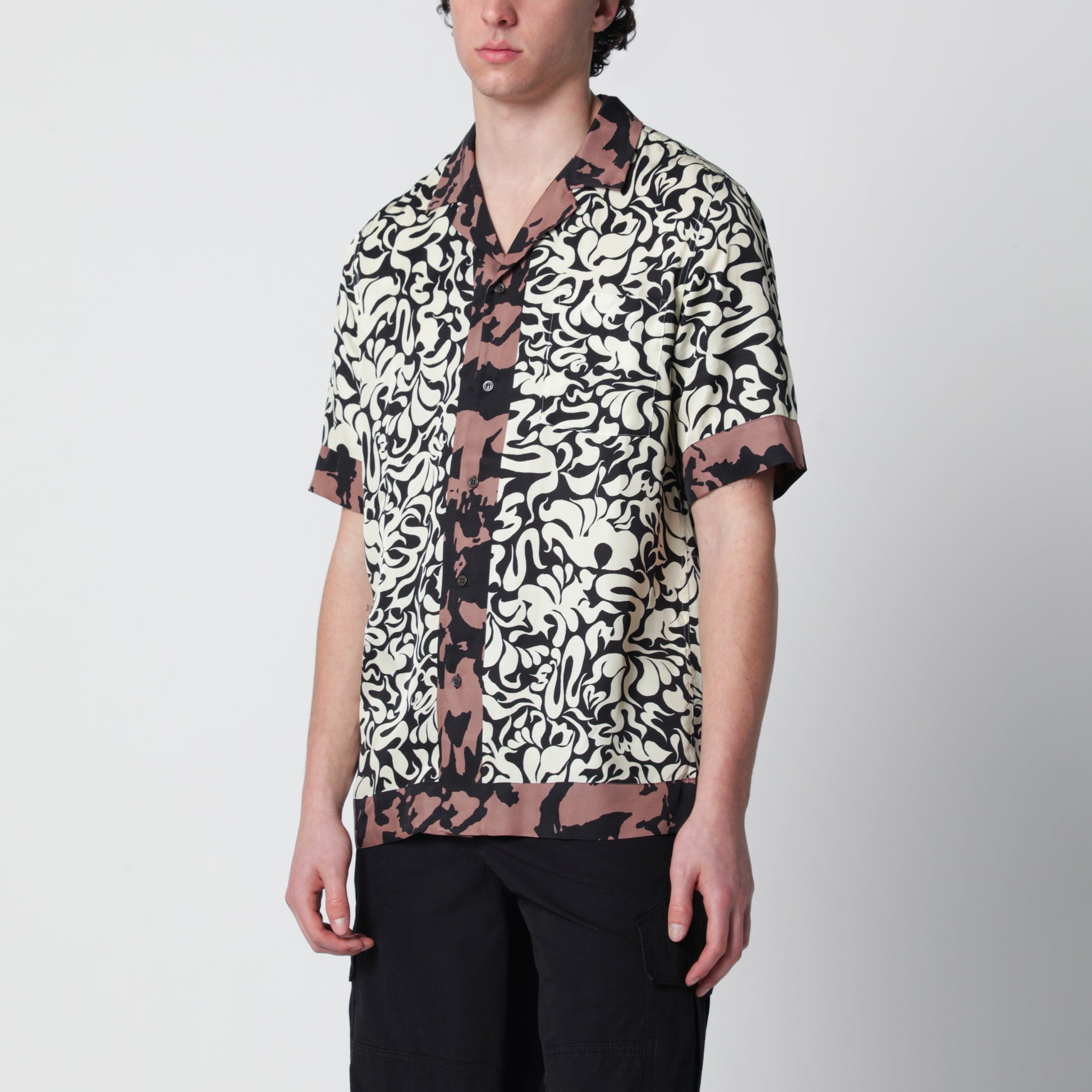 Camicia con stampa Graphic Squiggle