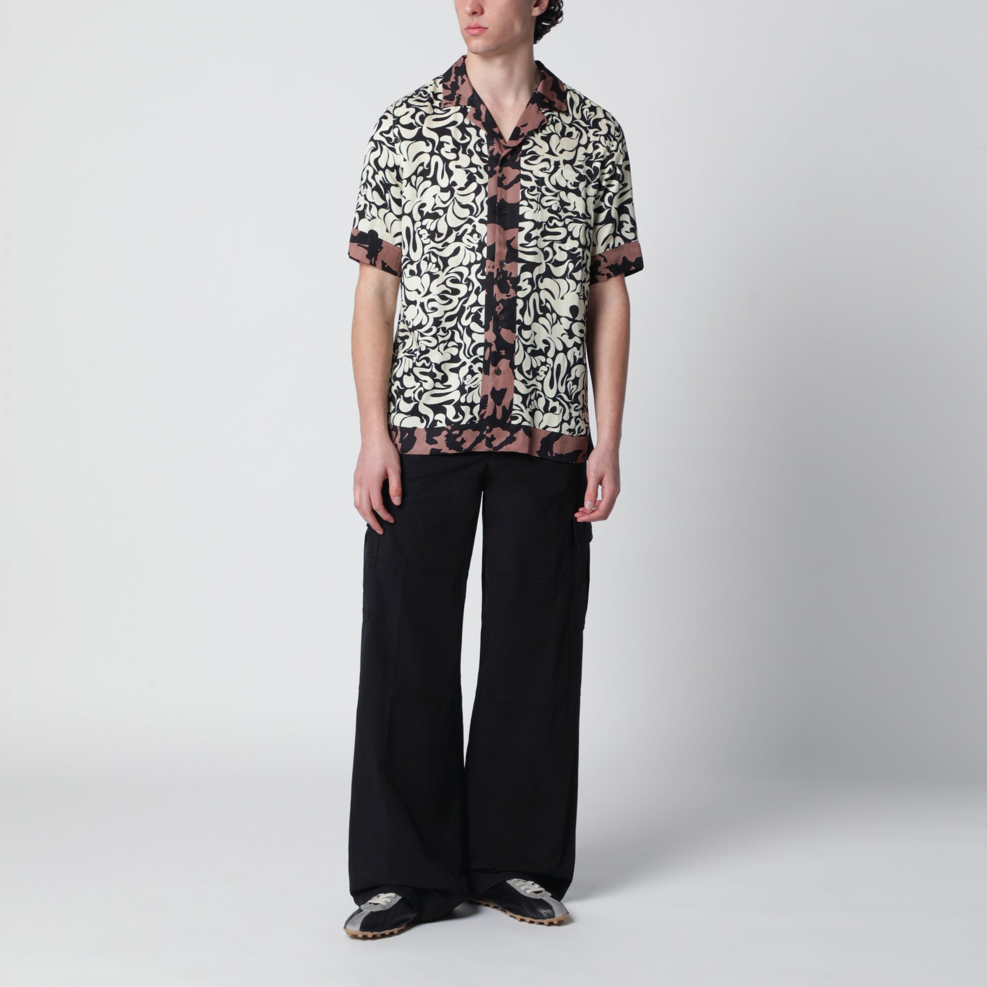 Camicia con stampa Graphic Squiggle