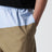 Trousers with contrasting waistband