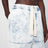 Light blue jeans with drawstring