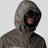 Veste Goggle en nylon Bi-TM gris plomb