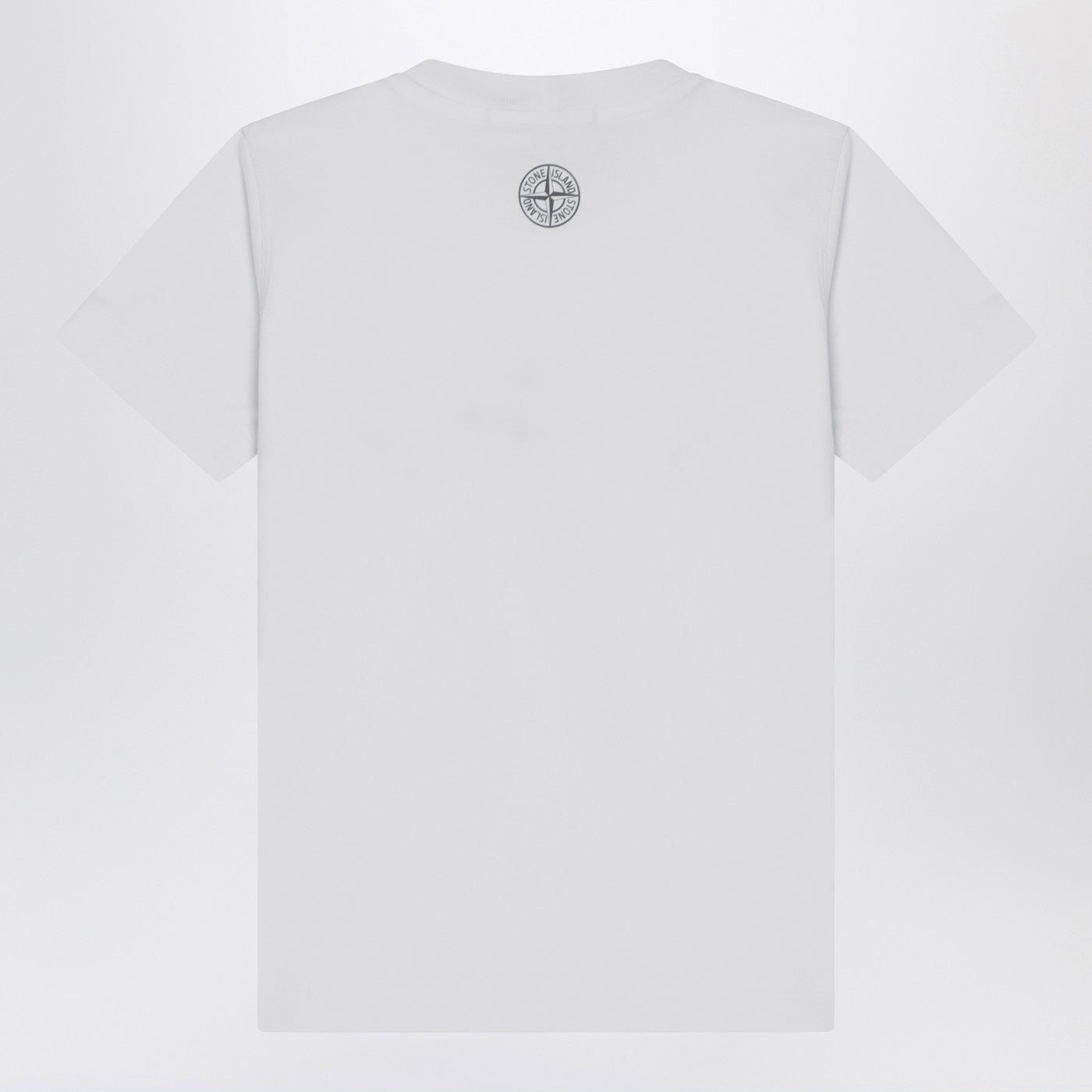T-shirt blanc avec impression de logo
