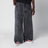 Faded black baggy jeans with vintage effect