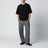 T-shirt en coton noir