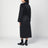 Trench Kelly noir en coton mélangé