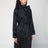Trench Kelly noir en coton mélangé