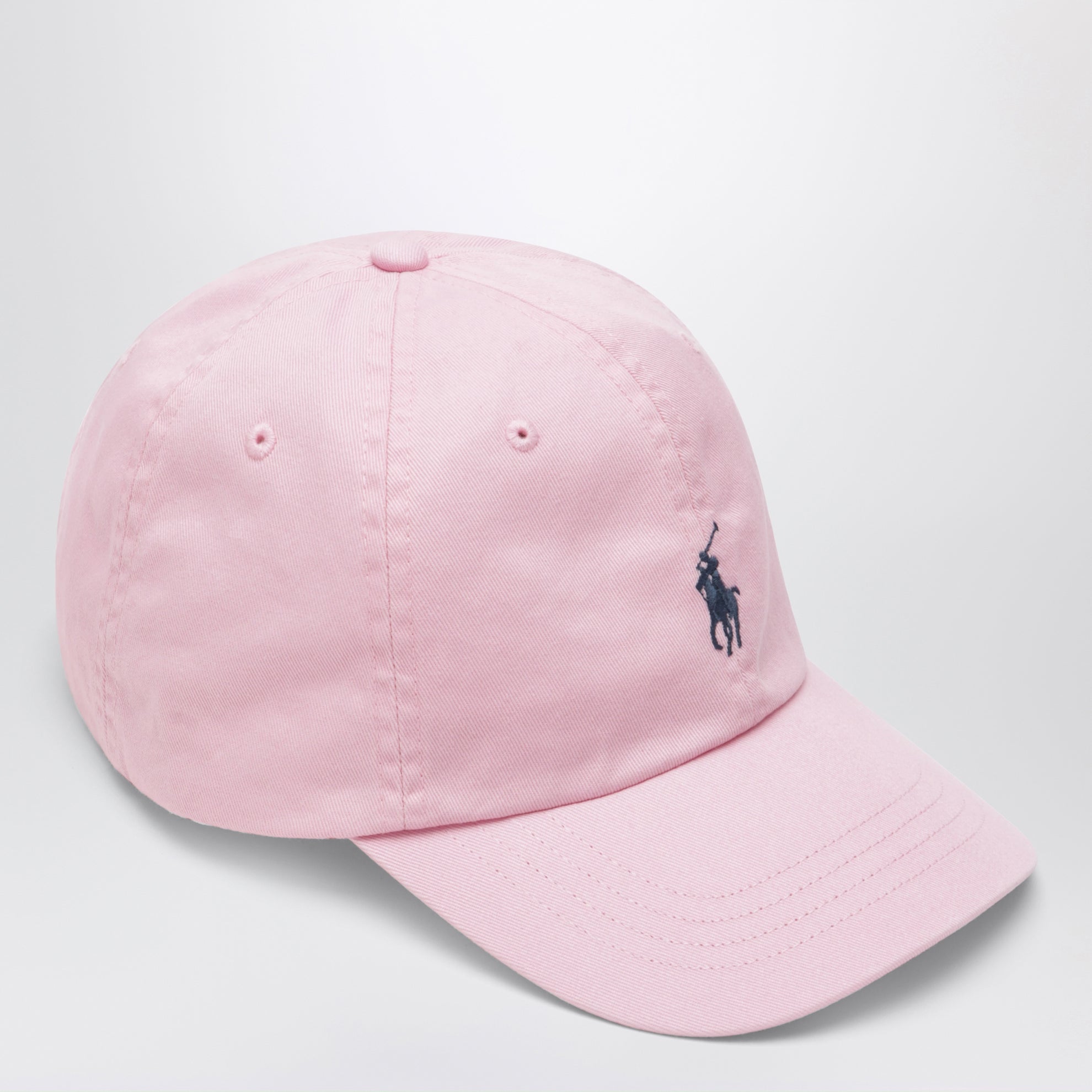 Cappello da baseball rosa con logo