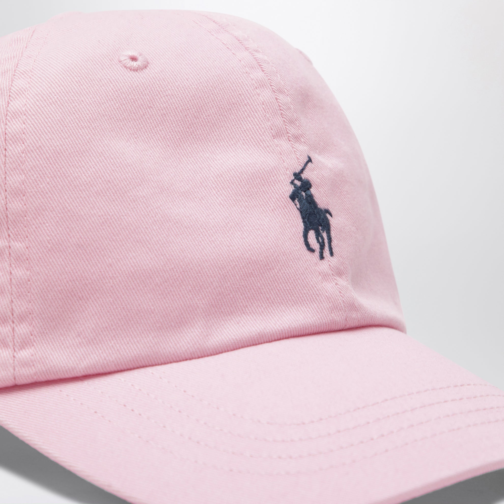 Cappello da baseball rosa con logo