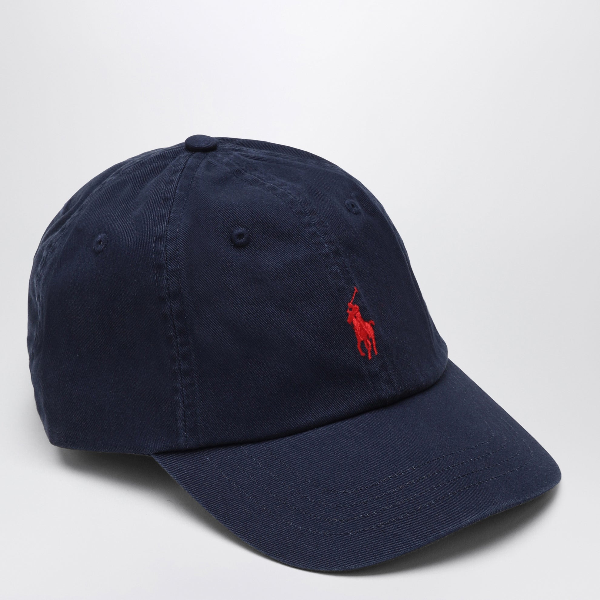 Cappello da baseball blu navy con logo