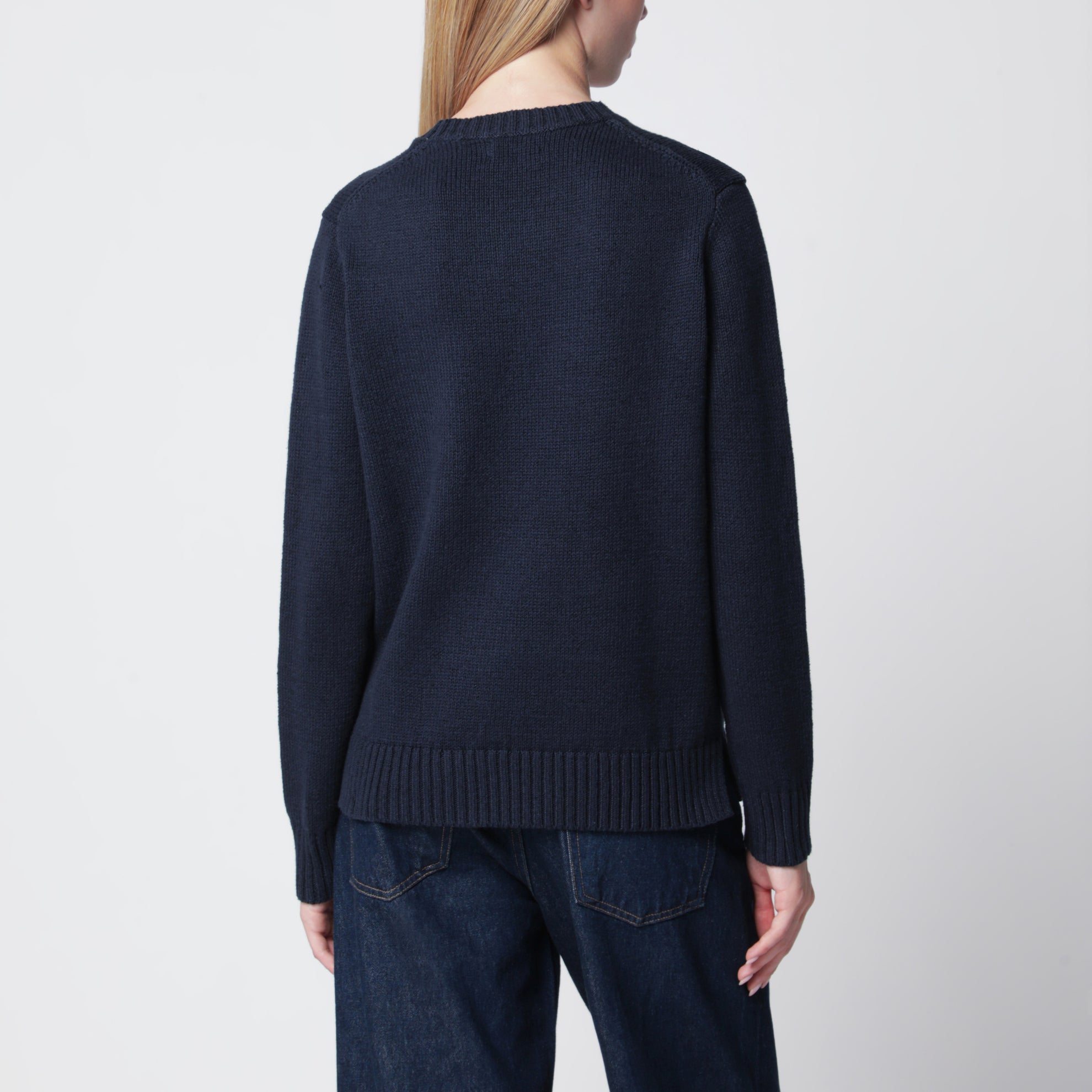 Maglione Polo Bear blu navy