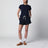 Shorts blu navy in cotone