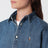 Camicia blu in denim