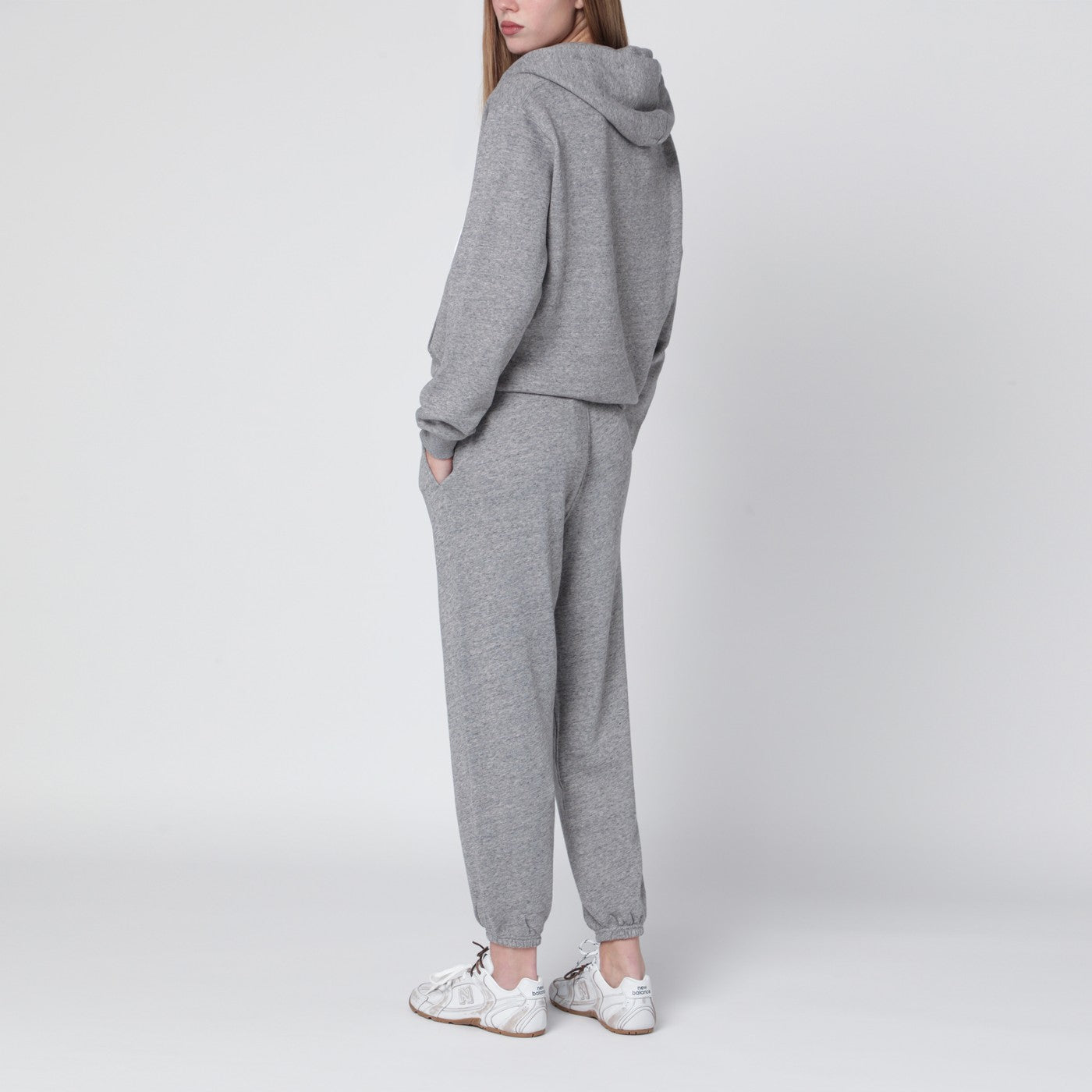 Lightweight grey fleece joggers