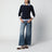 Rundhalspullover aus Wolle und Kaschmir in Hunter Navy